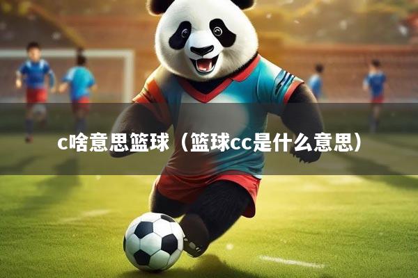 c啥意思篮球（篮球cc是什么意思）