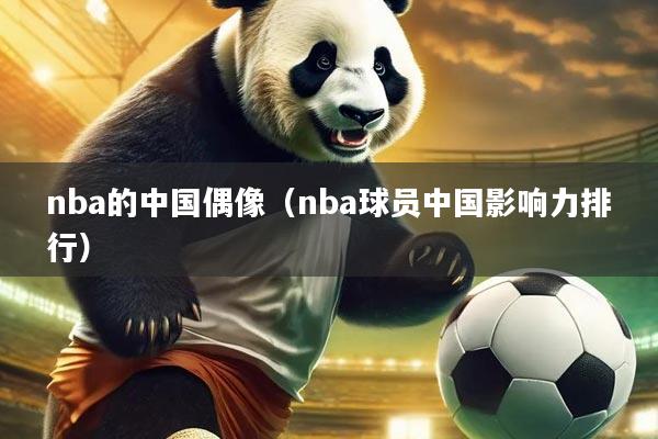 nba的中国偶像（nba球员中国影响力排行）
